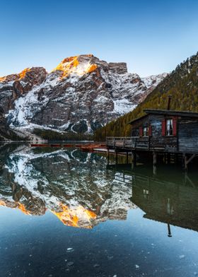 Mountain Lake Cabin | Pragser Wildsee | Dolomiten