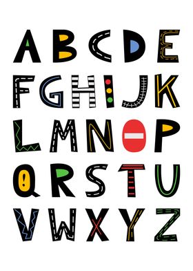 Road Trip Alphabet