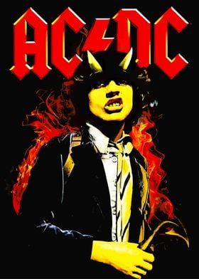 AC/DC Rock Poster