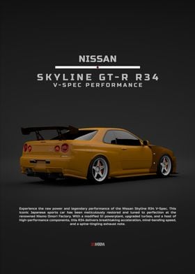 Nissan Skyline R34 V-spec 