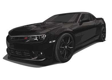 Chevrolet Camaro SS 2014 Black