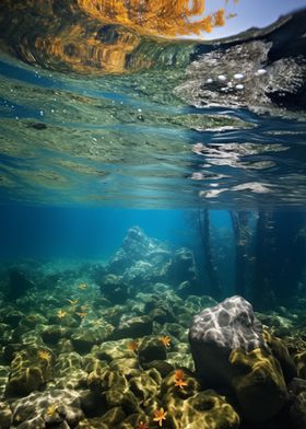 Underwater Sunbeams