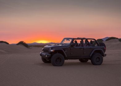 Jeep Wrangler Sunset