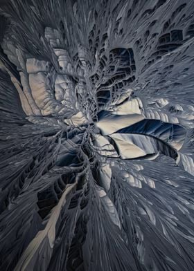 Abstract Crystalline Pattern