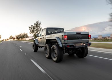 Six-Wheeled Jeep Gladiator