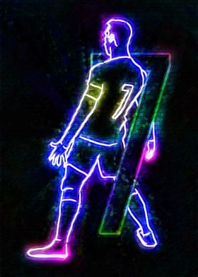 Neon football 7