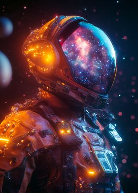 Astronaut in Space Suit