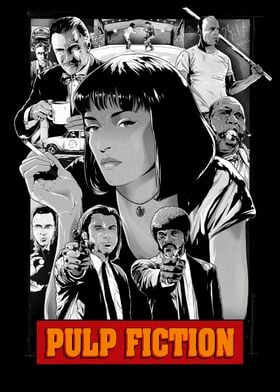 Pulp Fiction Movie Poster