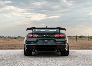 Green Chevrolet Camaro ZL1