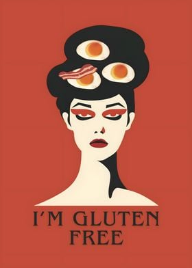 I'm Gluten Free Poster