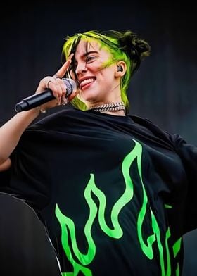 Billie Eilish Concert Photo