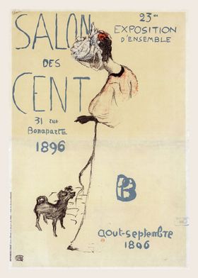 Salon des Cent Poster