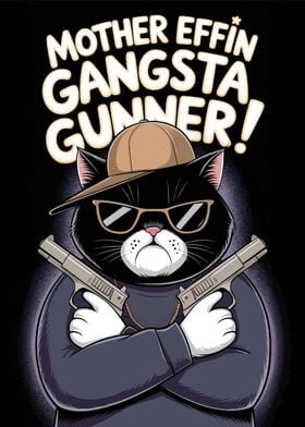 Gangsta Cat Gunner