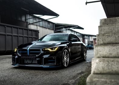 Black BMW Coupe