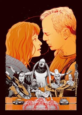 The Fifth Element Poster Art