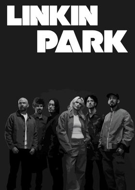 Linkin Park Band Poster