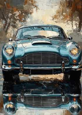 Classic Car Reflection