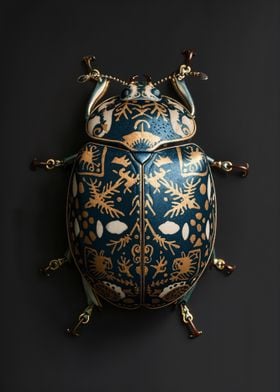 Ornate Gold Beetle