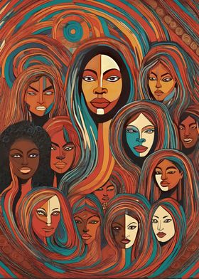 Women of Color Portrait