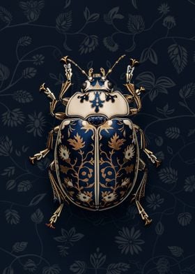 Ornate Gold Beetle