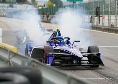 Maserati MSG Formula E Race Car