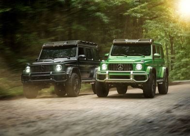 Mercedes-Benz G-Wagon Duo