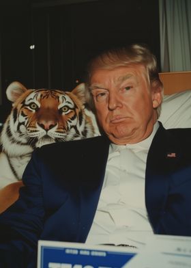 Trump with Tiger