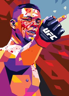 UFC Fighter Pop Art