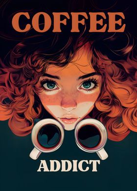 Coffee Addict Poster