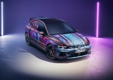 Volkswagen Golf GTI with Digital Camo