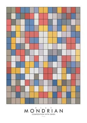 Mondrian Grids P