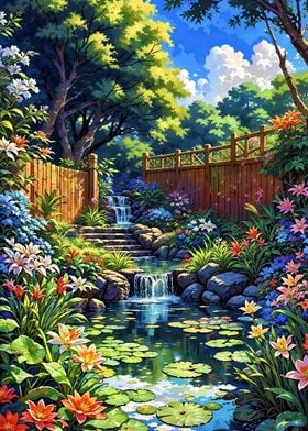 Waterfall Garden