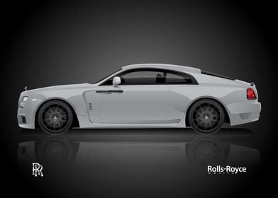 Rolls-Royce Wraith Side View