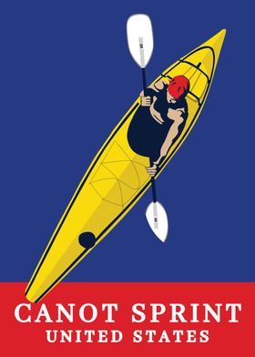 Canoe Sprint Poster