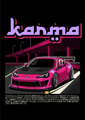 Toyota 86 Karma Body Kit Pink