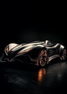 Futuristic Sports Car