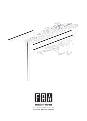 Frankfurt Airport Layout