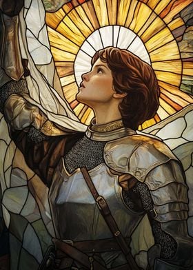 Stained Glass Knight