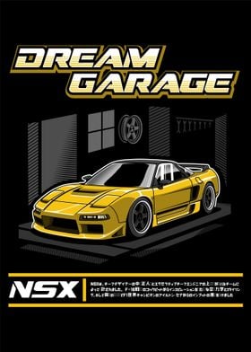 Dream Garage NSX Yellow