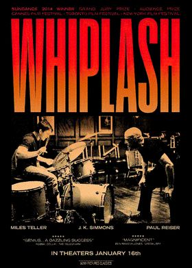 Whiplash Movie Poster