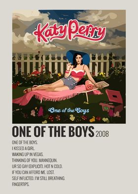 Katy Perry One of the Boys Album Cover