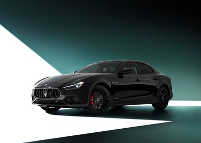 Black Maserati Ghibli