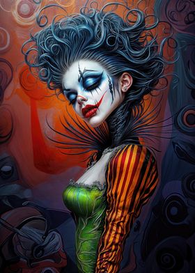 The Dark Clown Queen