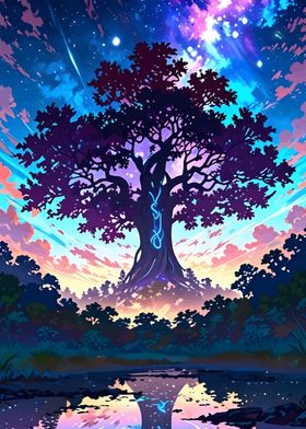 Magical Tree Landscape