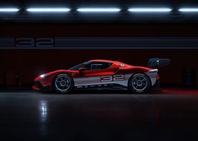 Ferrari 499P Race Car