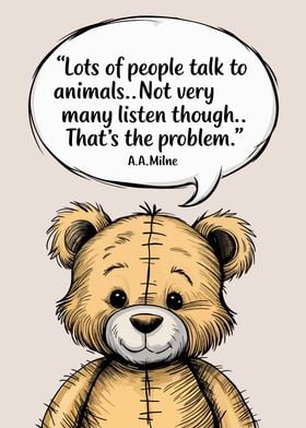 Teddy Bear Quote