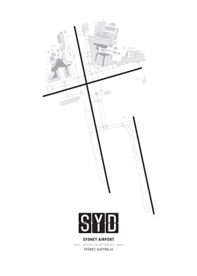 Sydney Airport Layout