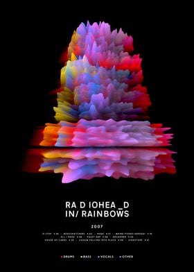 Radiohead - In Rainbows (2007) - 3D Album style