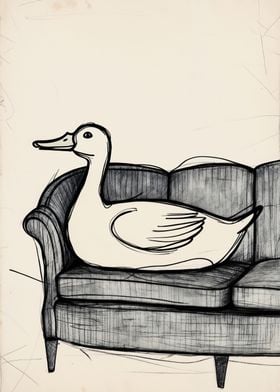 Duck on a Couch