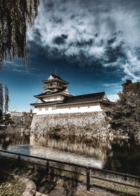 Japanese Castle by Water